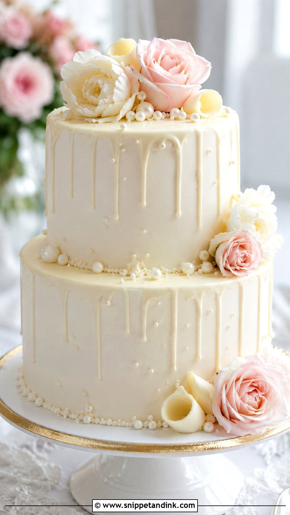 White Chocolate Wedding Cake Recipe - Snippet and Ink - 20 Moist White Wedding Cake Recipe