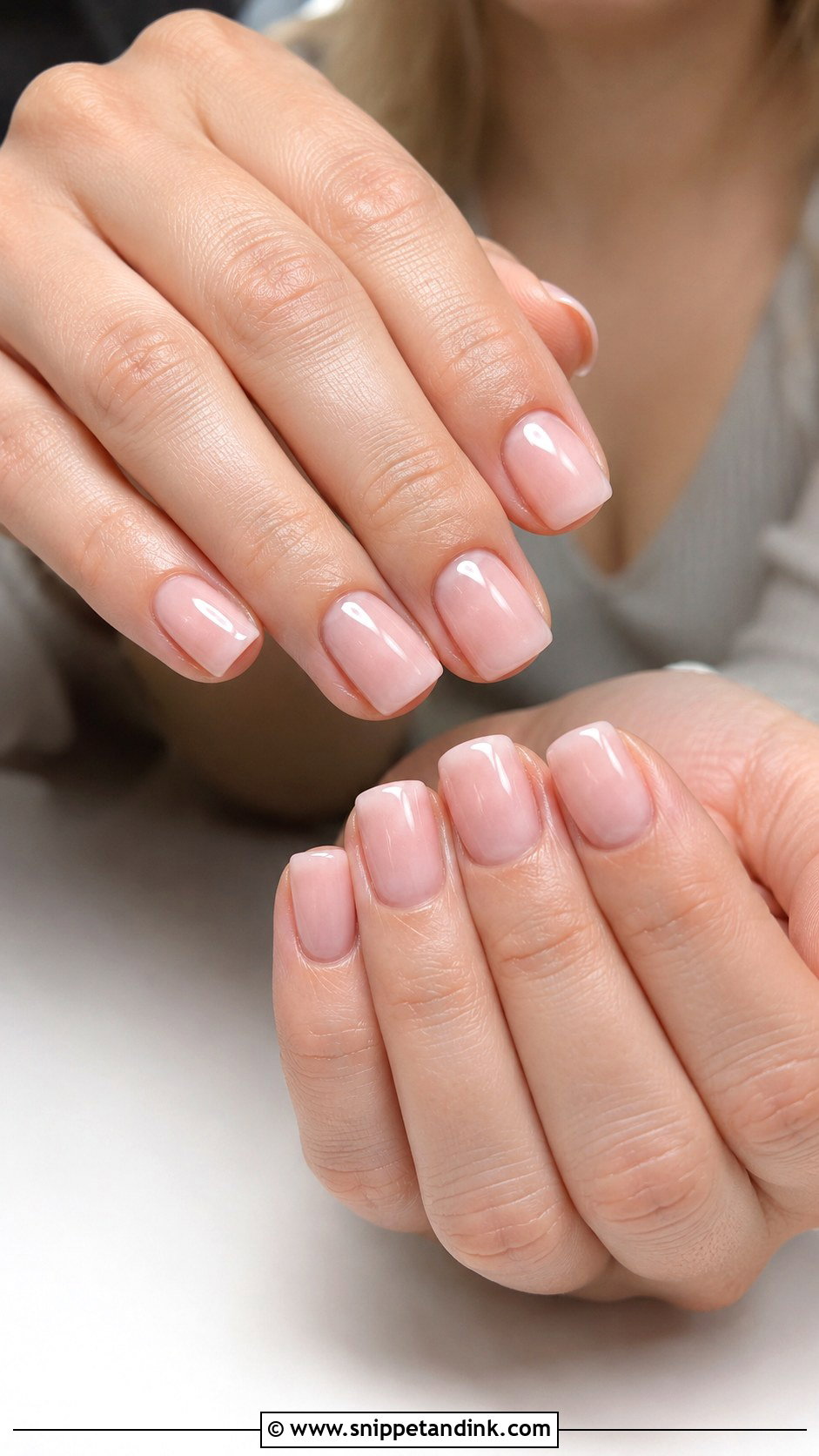 White Chrome Square Wedding Nails - Snippet and Ink - 30 Wedding Nails Square