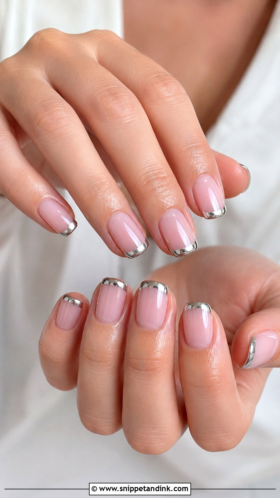 White Floral Wedding Nails - Snippet and Ink - 20 Simple Nail Art for Wedding Ideas