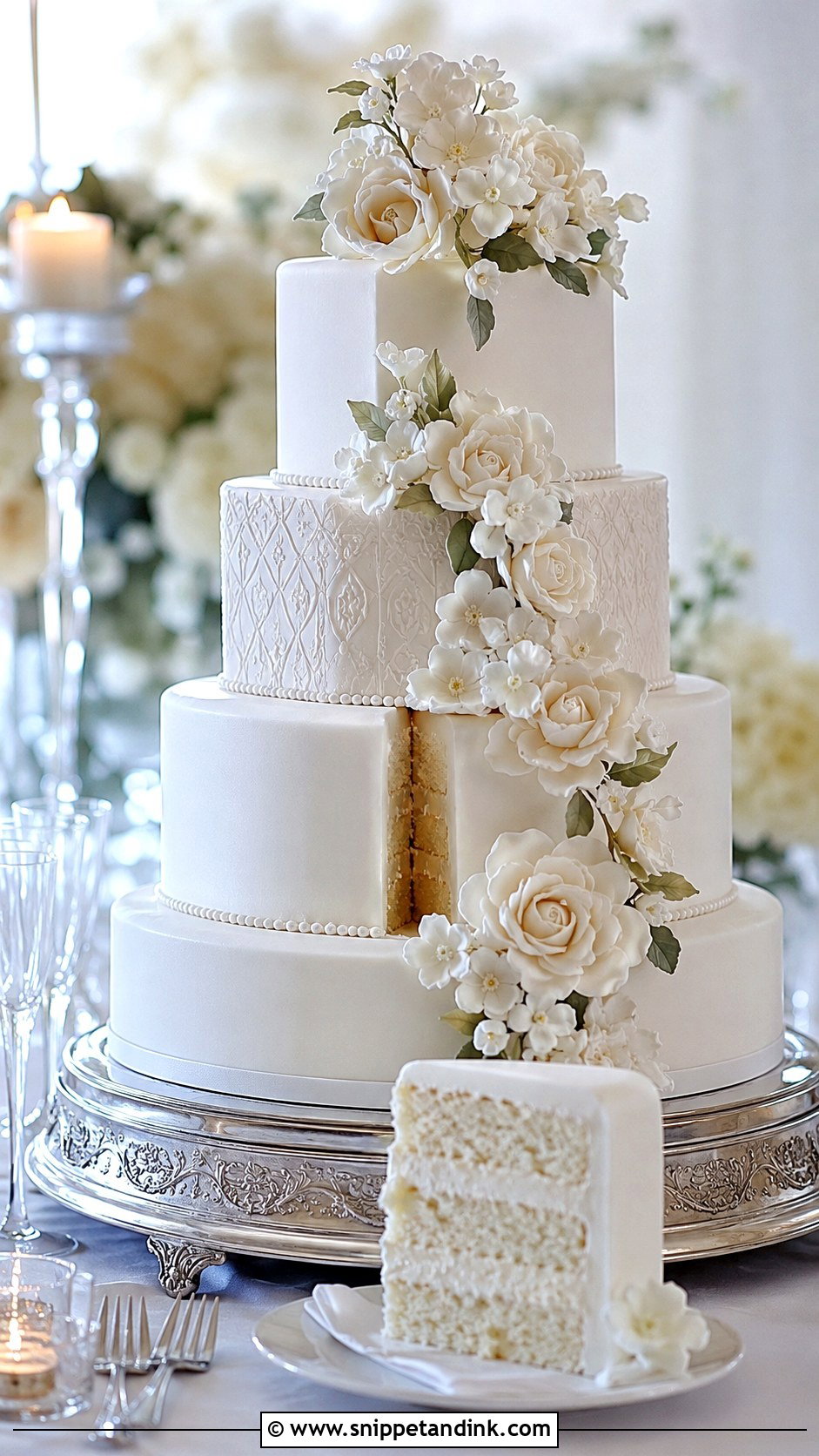 White Fondant Wedding Cake Recipe - Snippet and Ink - 20 Moist White Wedding Cake Recipe
