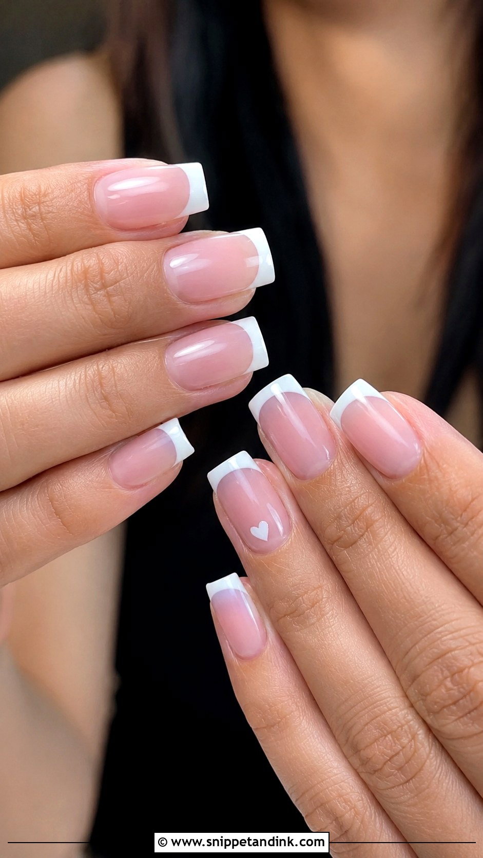 White French Anniversary Nails - Snippet and Ink - 20 Wedding Anniversary Nails Ideas