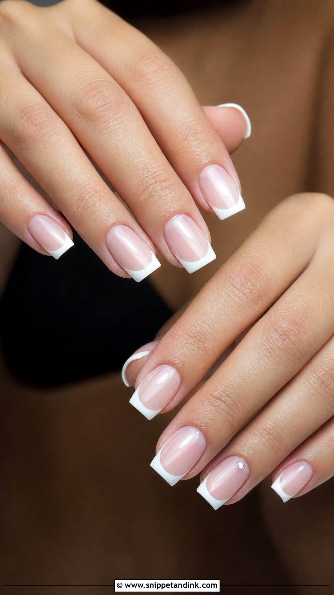 White French Bachelorette Nails - Snippet and Ink - 35 Bachelorette Nails