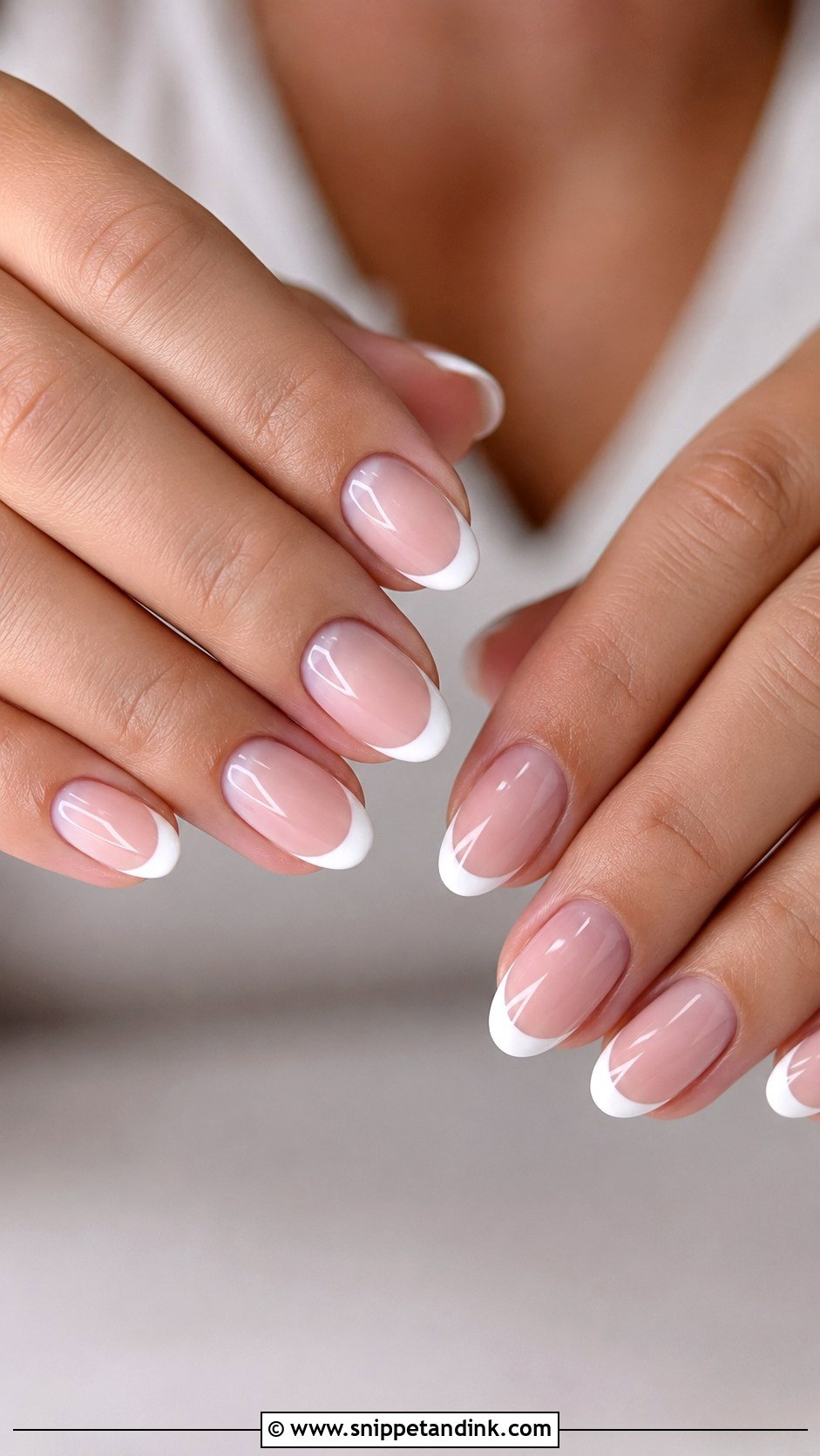 White French Manicure Wedding Nails - Snippet and Ink - 20 French Manicure Wedding Nails