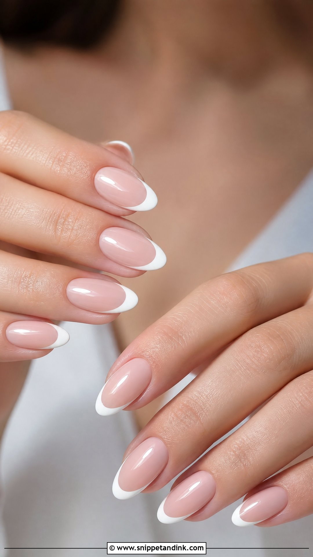 White French Tip Wedding Nails - Snippet and Ink - 25 White Wedding Nails for Bride