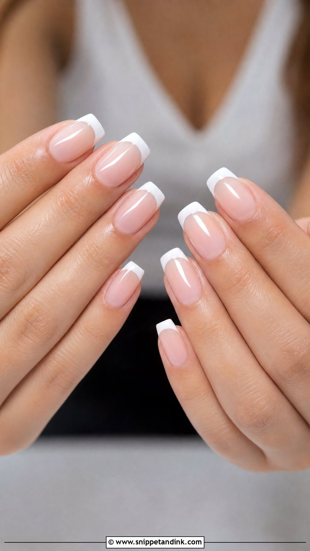 White French Wedding Nails - Snippet and Ink - 25 Nail Designs for Wedding
