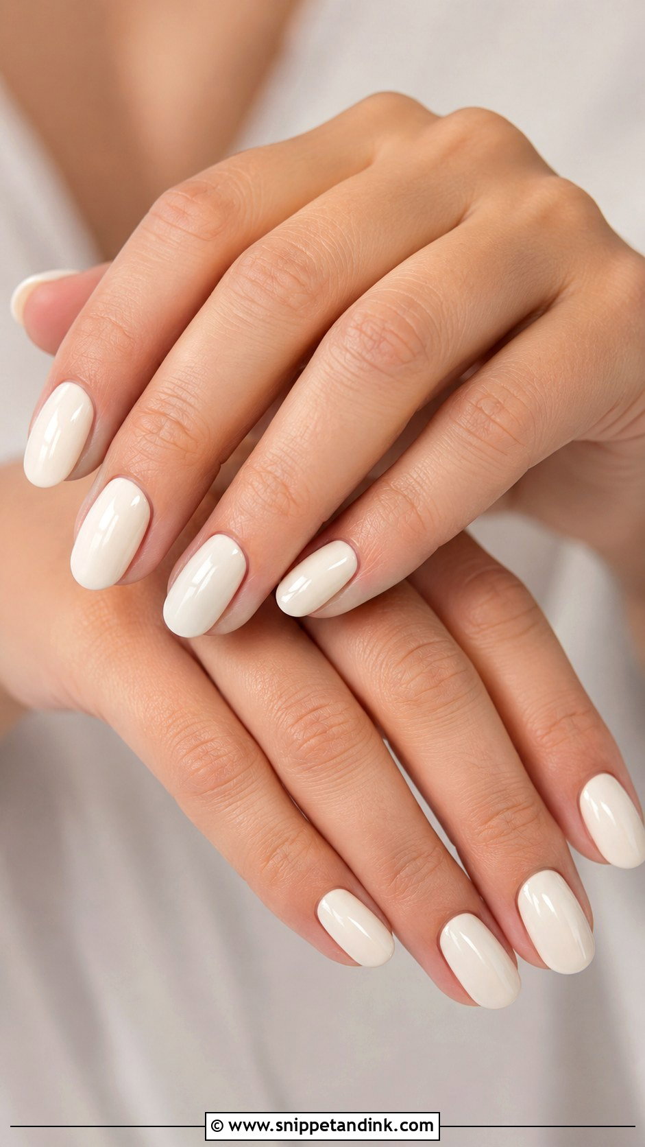 White Ivory Bride Nails - Snippet and Ink - 20 White Bride Nails Wedding