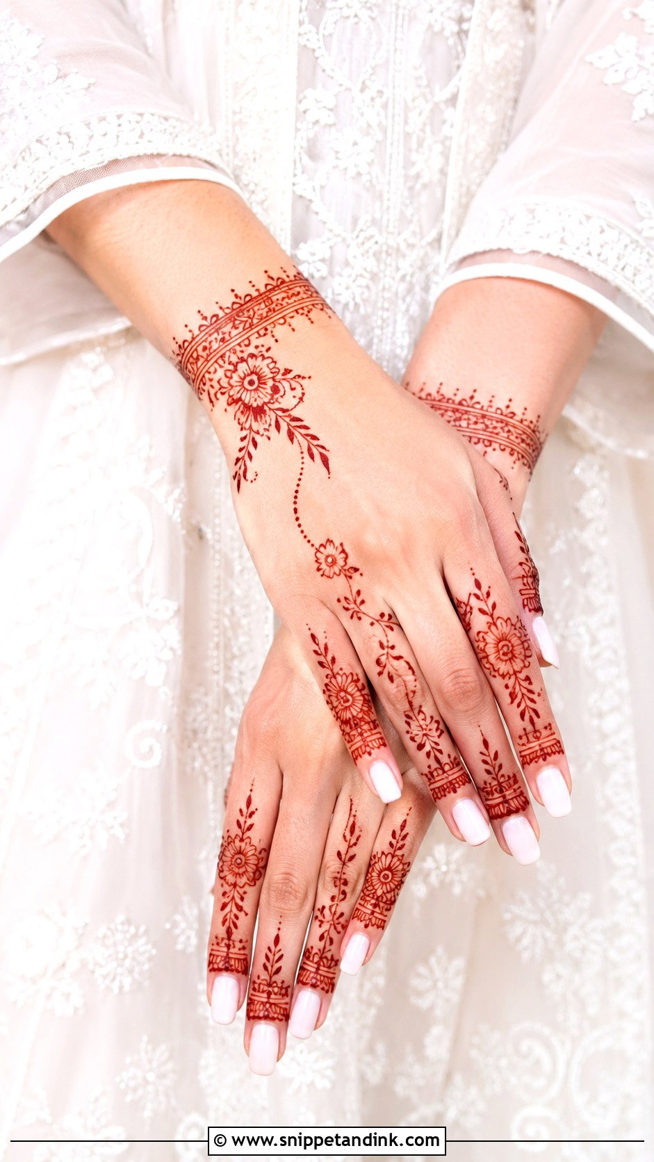 White Mehndi Dress For Bride - Snippet and Ink - 35 Mehndi Dress for Bride Ideas