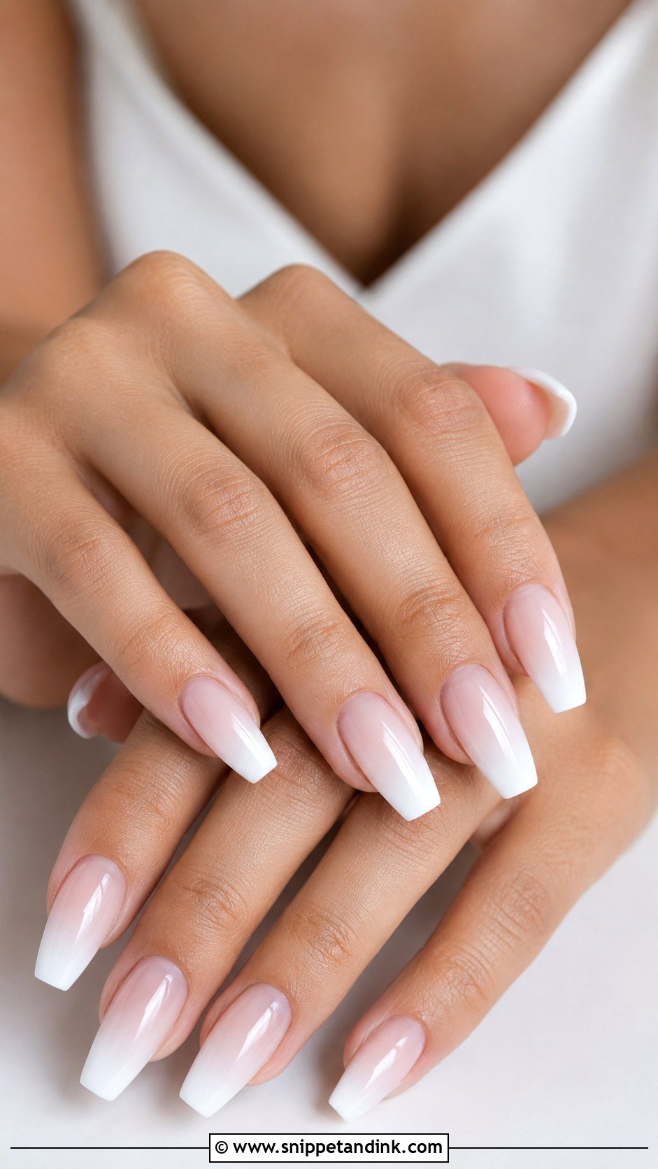 White Ombre Wedding Nails - Snippet and Ink - 20 White Nails for Wedding