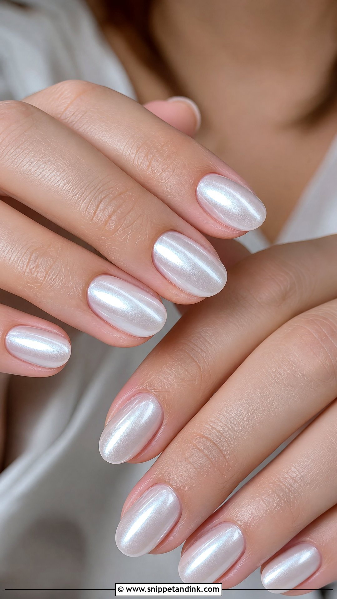 White Pearl Wedding Nails - Snippet and Ink - 25 Pearl Wedding Nails