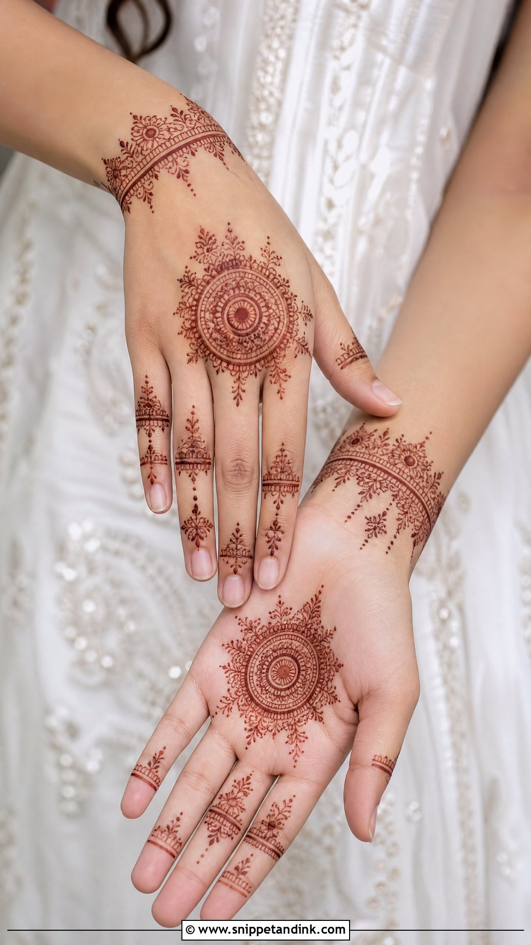 White Sharara Design For Mehndi - Snippet and Ink - 20 Sharara Designs for Mehndi