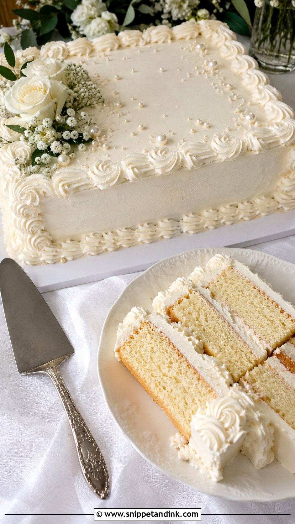 White Sheet Wedding Cake Recipe - Snippet and Ink - 20 Moist White Wedding Cake Recipe