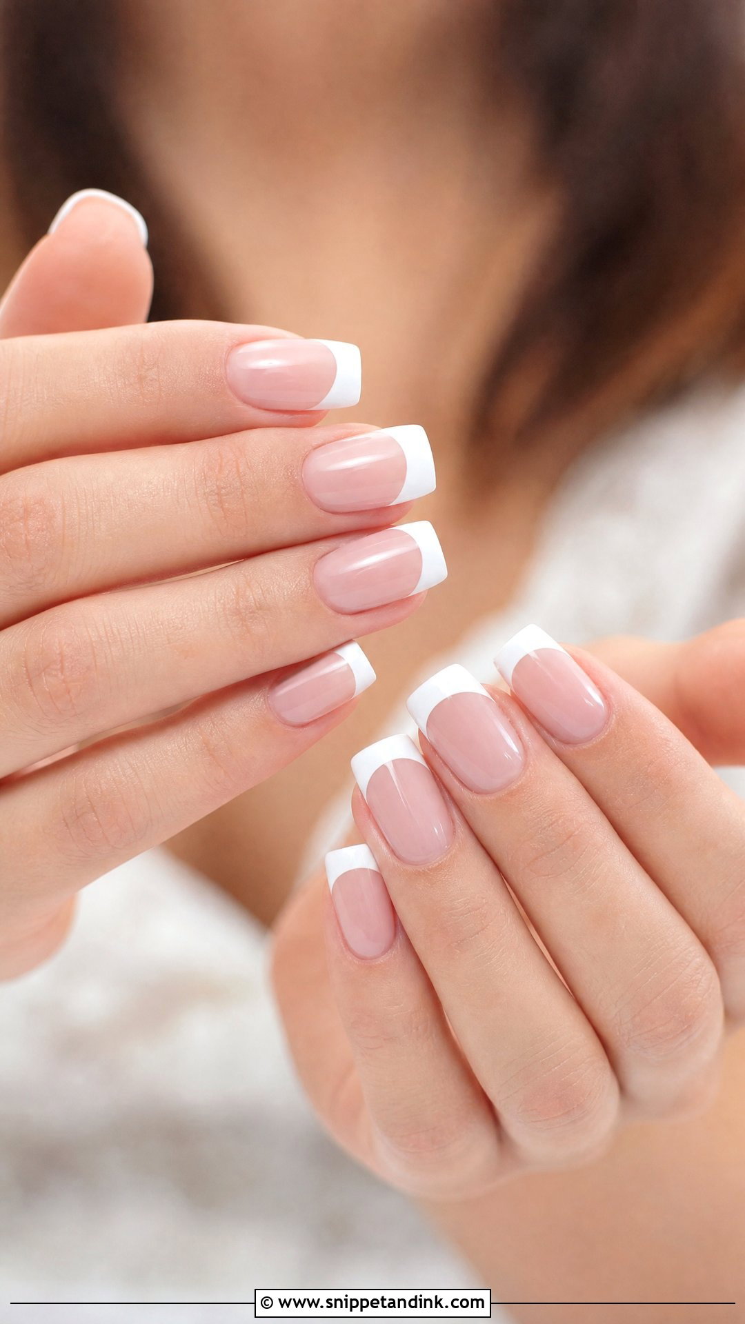 White Tip Acrylic Wedding Nails - Snippet and Ink - 25 Acrylic Wedding Nails for Bride