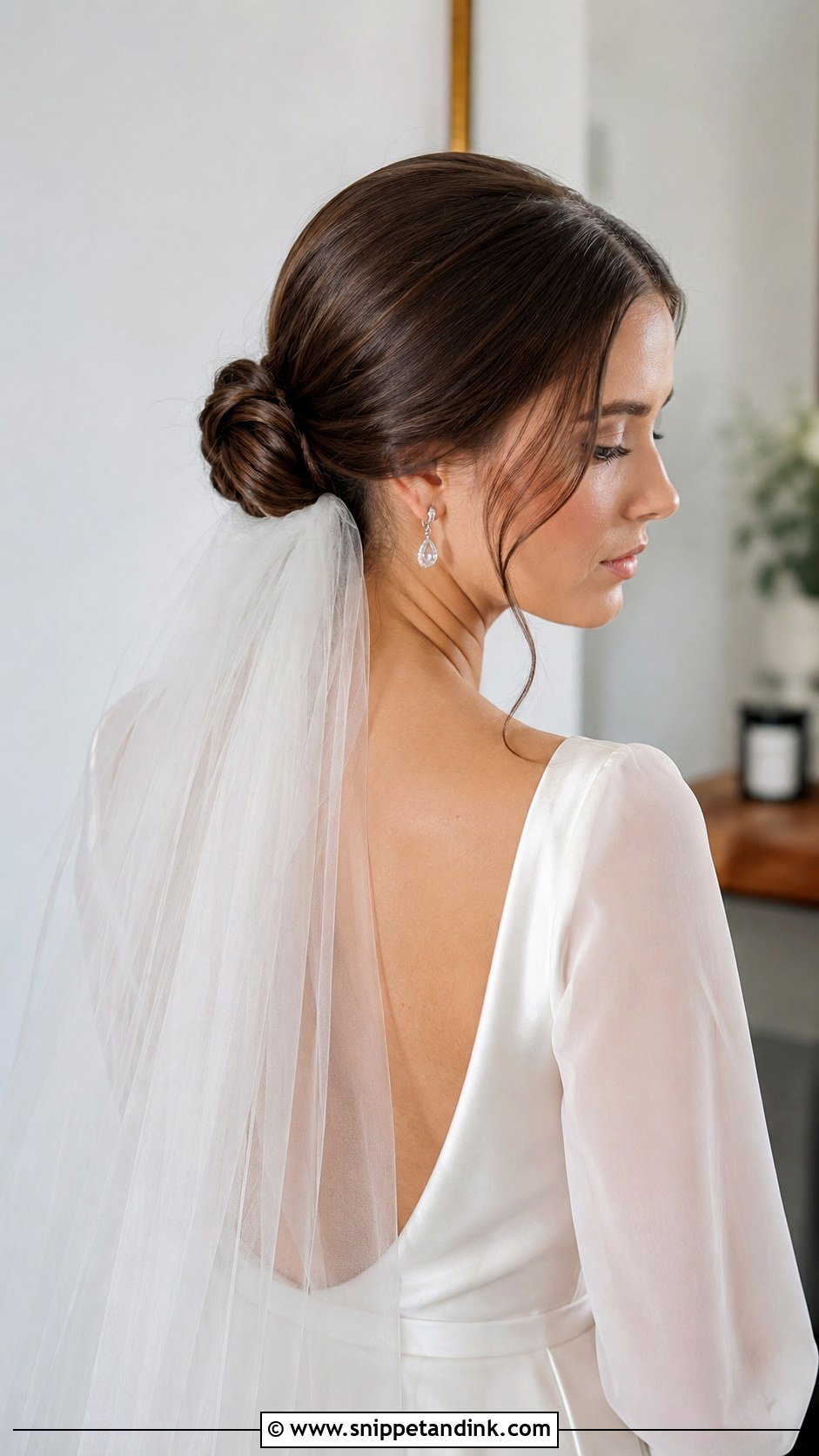 White Wedding Hair With Veil - Snippet and Ink - 15 White Wedding Hair Ideas