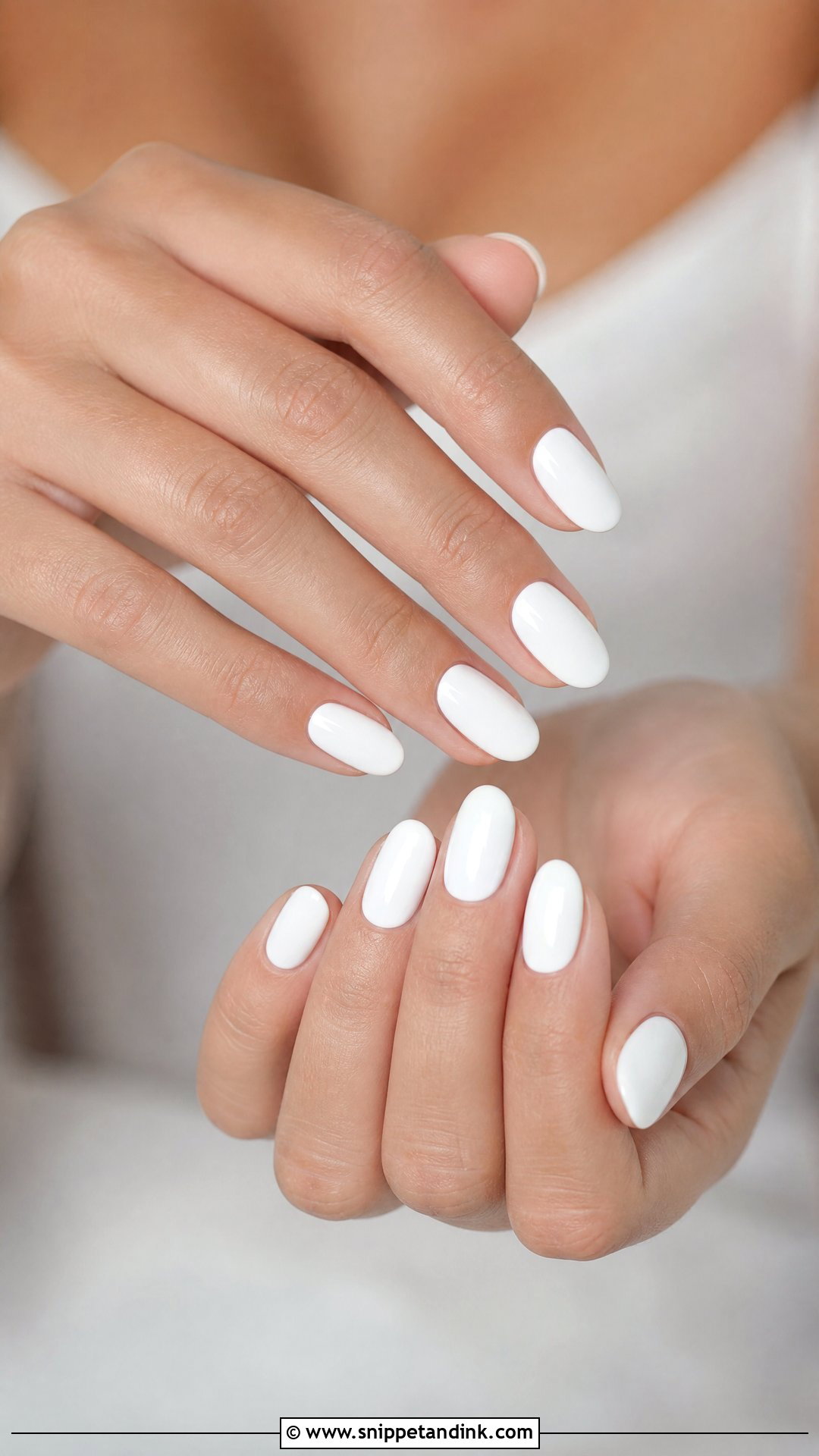 White Wedding Nails - Snippet and Ink - 35 Wedding Nails