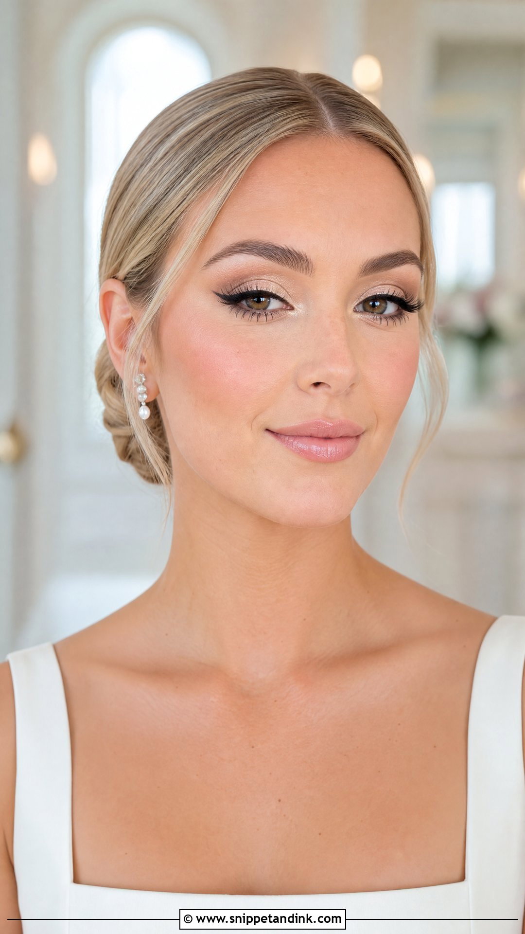 Winged Liner Bridal Eyeshadow - Snippet and Ink - 20 Bridal Eyeshadow Makeup Ideas
