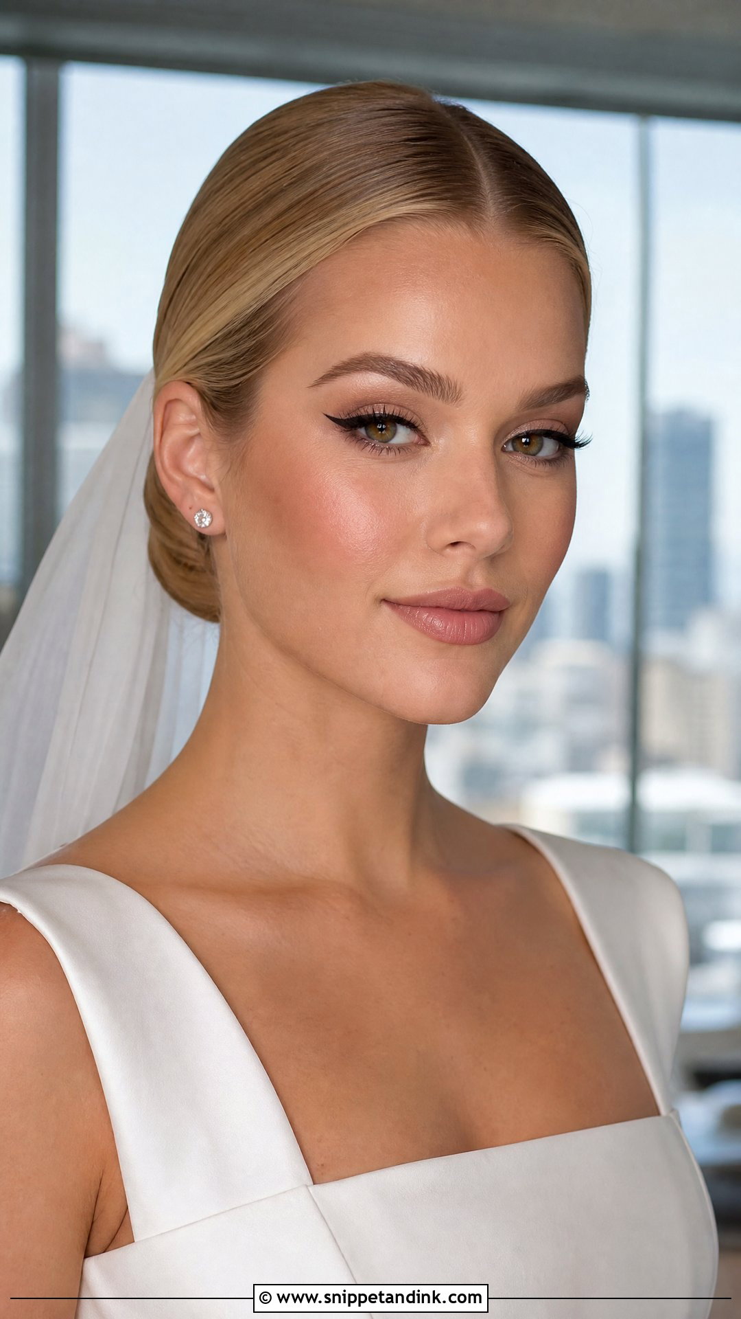 Winged Liner Bridal Makeup - Snippet and Ink - 20 Best Bridal Makeup Ideas