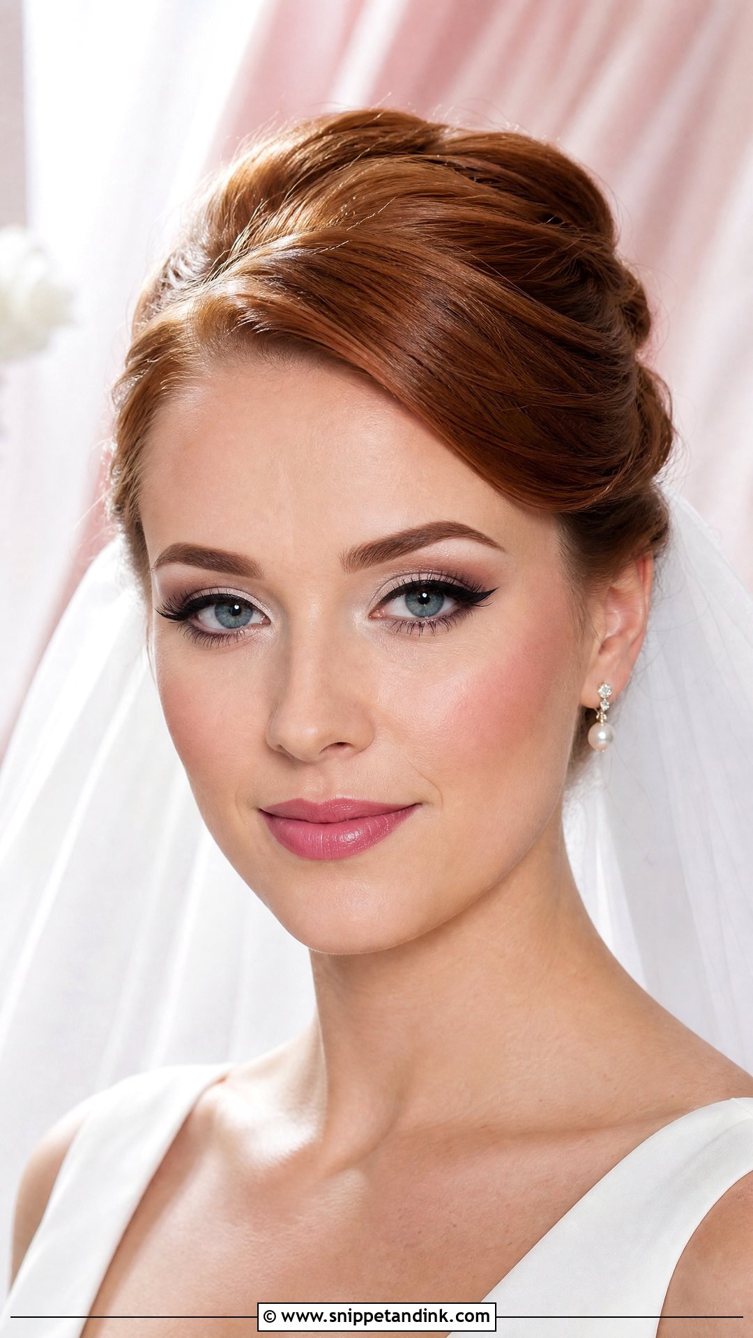 Winged Liner Bridal Makeup - Snippet and Ink - 20 Traditional Wedding Makeup Ideas