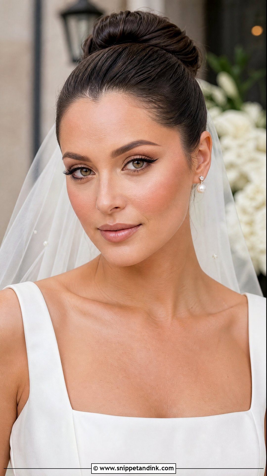 Winged Liner Bridal Makeup - Snippet and Ink - 20 Types of Bridal Makeup Ideas