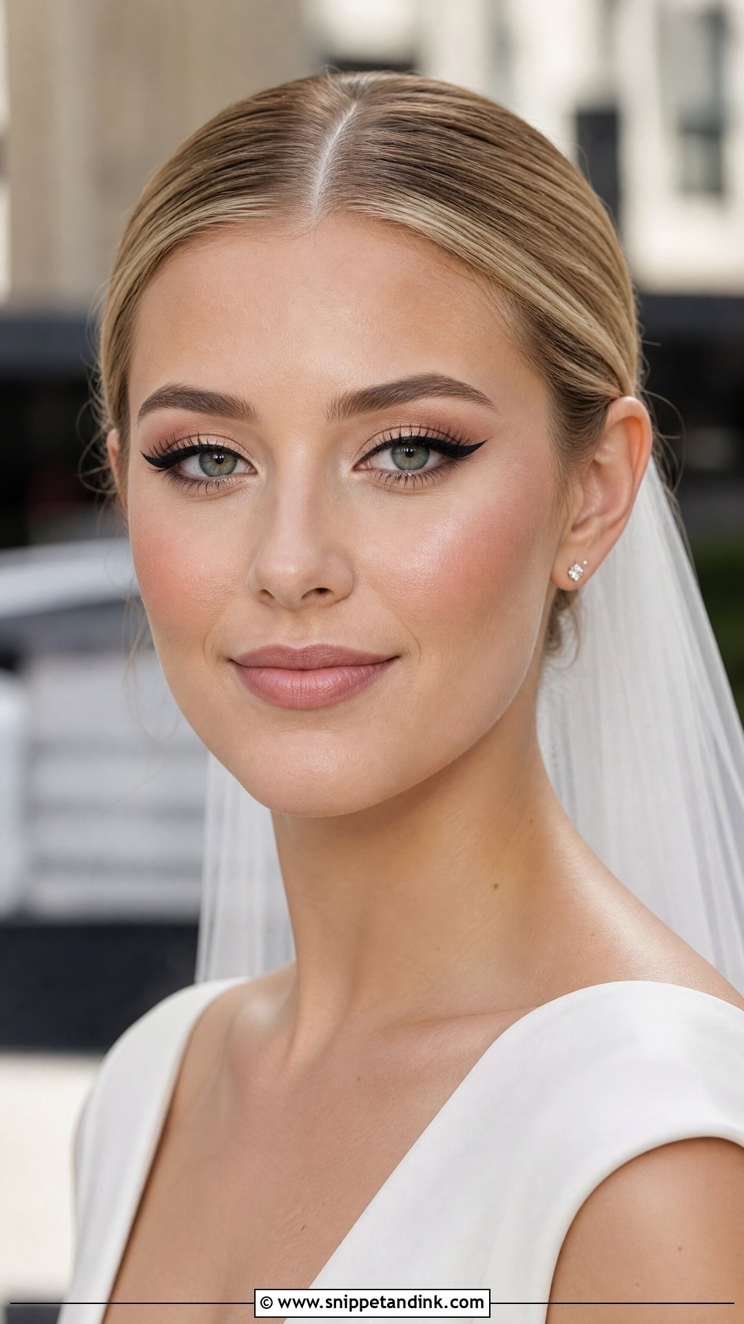 Winged Liner Bridal Makeup - Snippet and Ink - 20 Unique Bridal Makeup Ideas