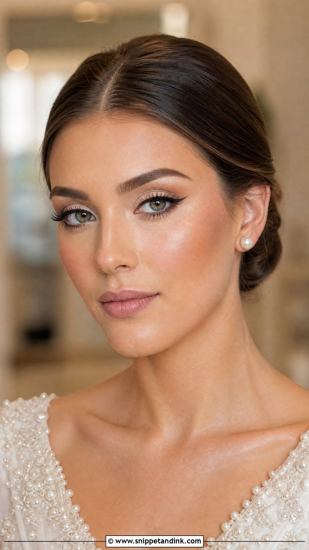 Winged Liner Bridal Makeup - Snippet and Ink - 20 Wedding Makeup Inspo Brides
