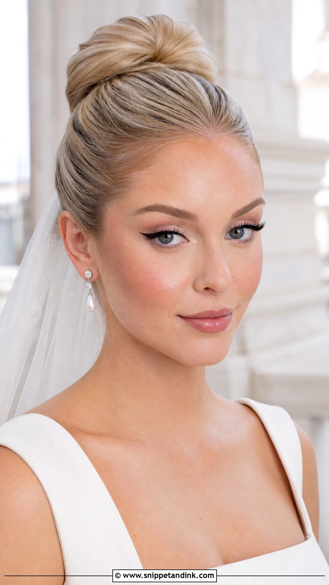 Winged Liner Bridal Makeup - Snippet and Ink - 25 Bridal Makeup 2025 Ideas