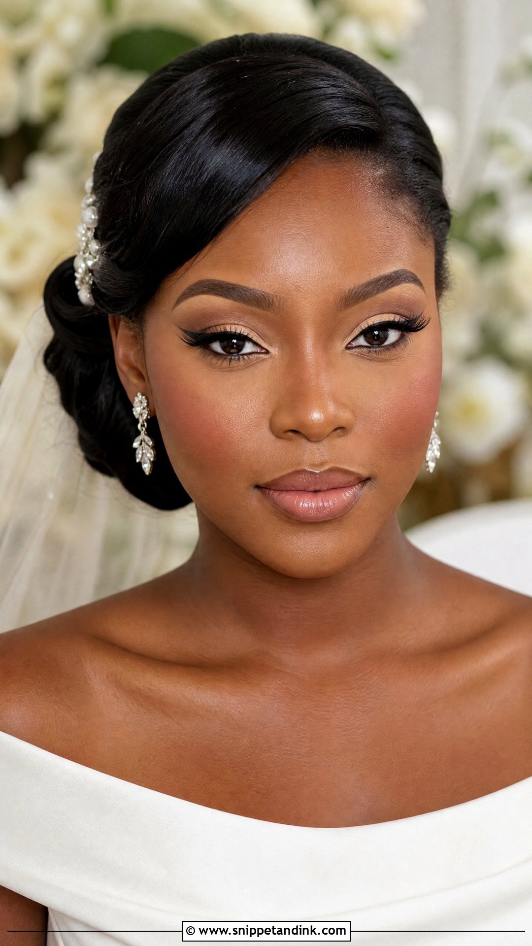 Winged Liner Bridal Makeup For Green Eyes - Snippet and Ink - 20 Bridal Make Up for Green Eyes