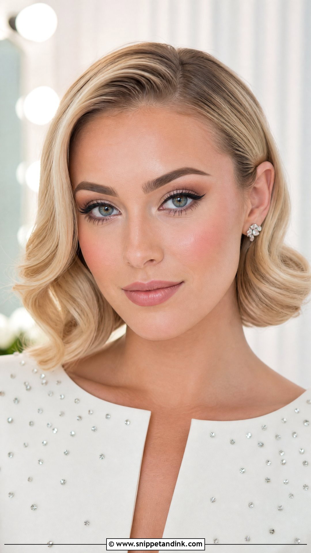 Winged Liner Bridal Makeup For Hooded Eyes - Snippet and Ink - 25 Bridal Makeup for Hooded Eyes