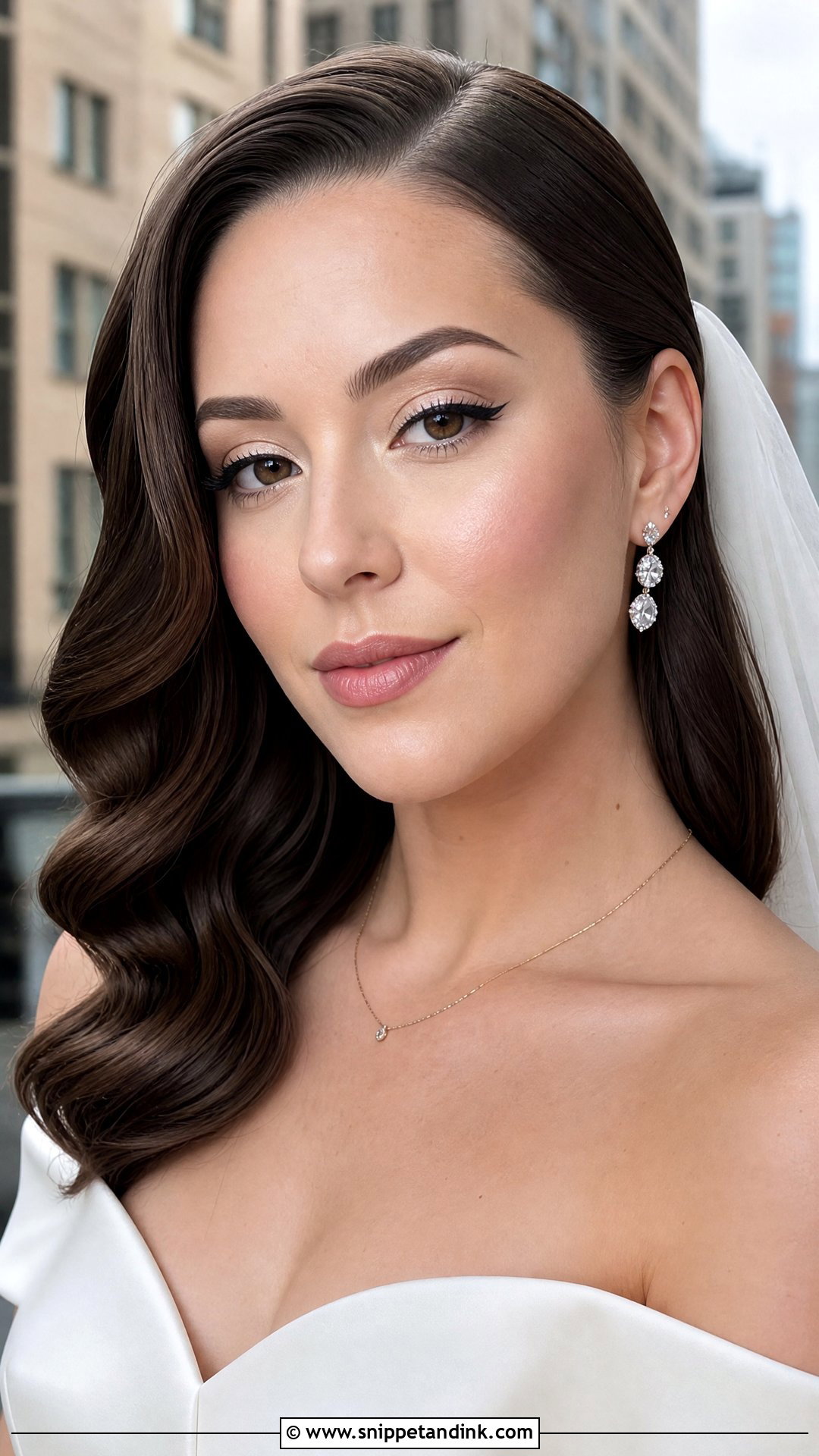 Winged Liner Bridal Makeup For Small Eyes - Snippet and Ink - 20 Bridal Makeup Small Eyes