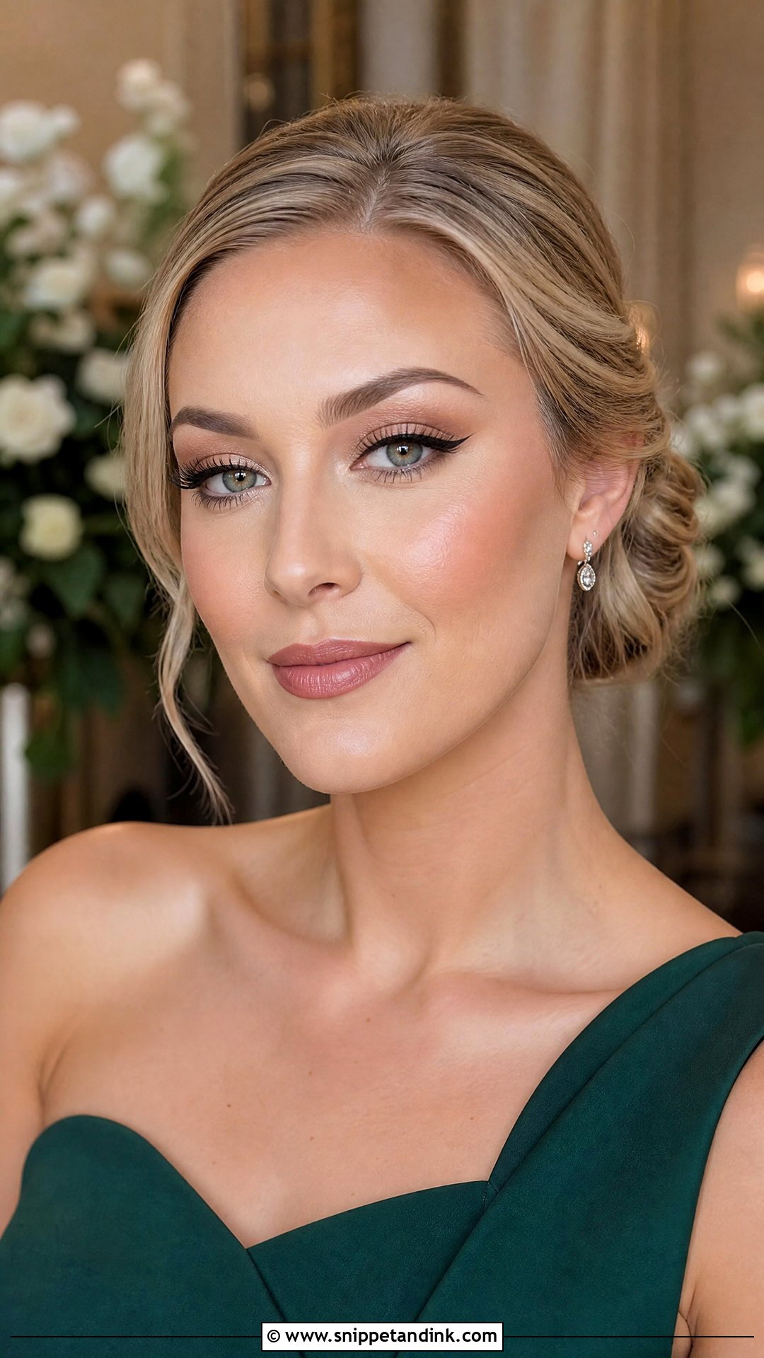 Winged Liner Bridesmaid Makeup - Snippet and Ink - 25 Wedding Bridesmaid Makeup Ideas