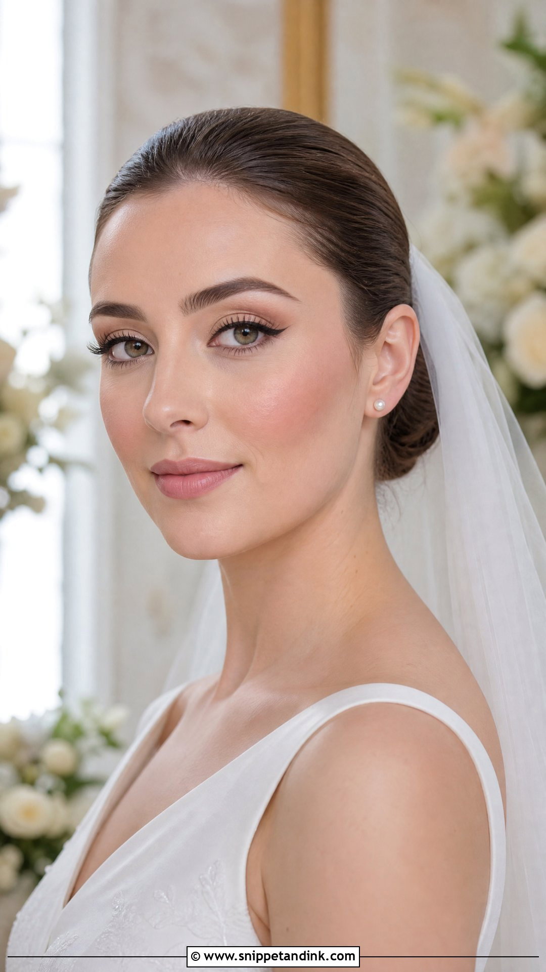 Winged Liner Christian Bridal Makeup - Snippet and Ink - 20 Christian Bridal Makeup Ideas