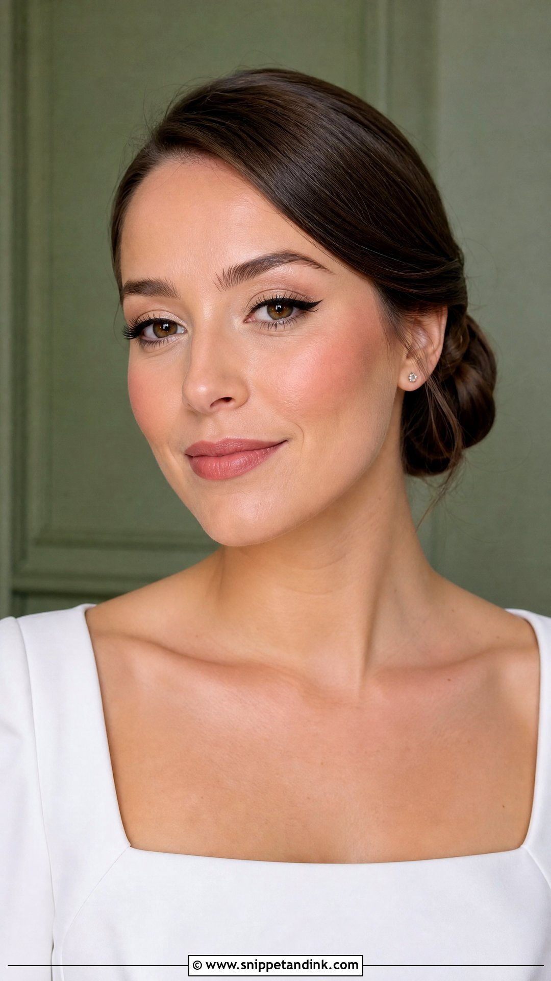 Winged Liner Civil Wedding Makeup - Snippet and Ink - 20 Civil Wedding Makeup Ideas
