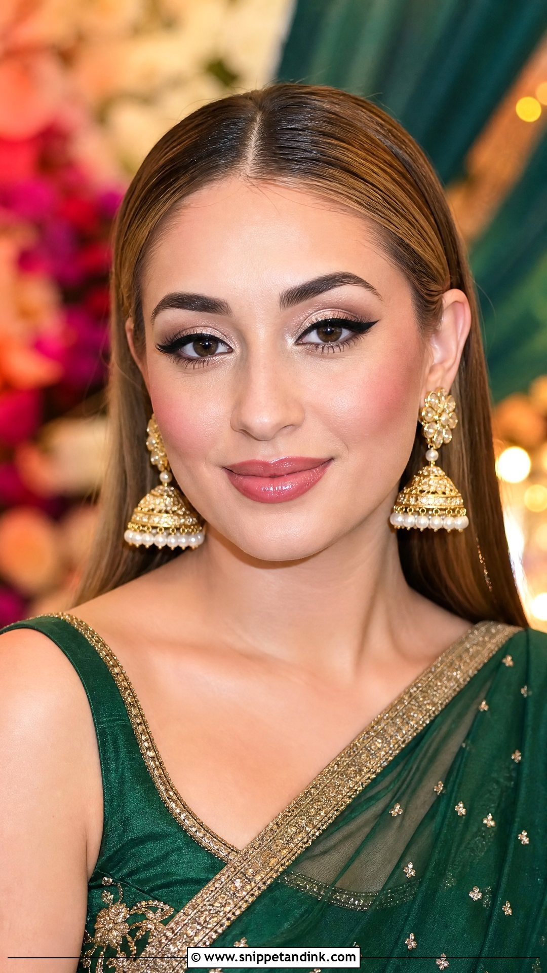 Winged Liner Desi Wedding Guest Makeup - Snippet and Ink - 20 Desi Wedding Guest Makeup Ideas