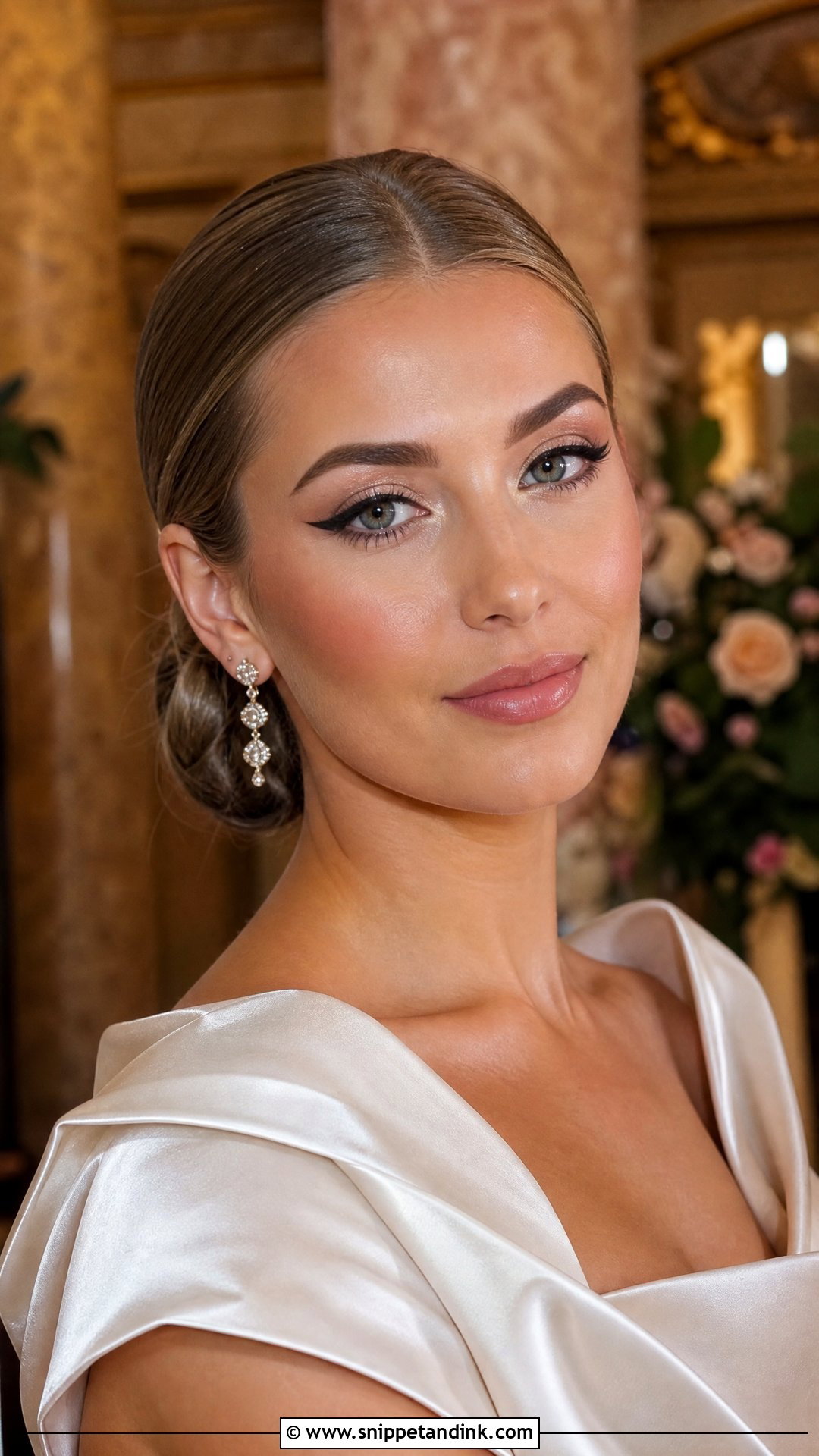 Winged Liner HD Bridal Makeup - Snippet and Ink - 20 Bridal HD Makeup Looks
