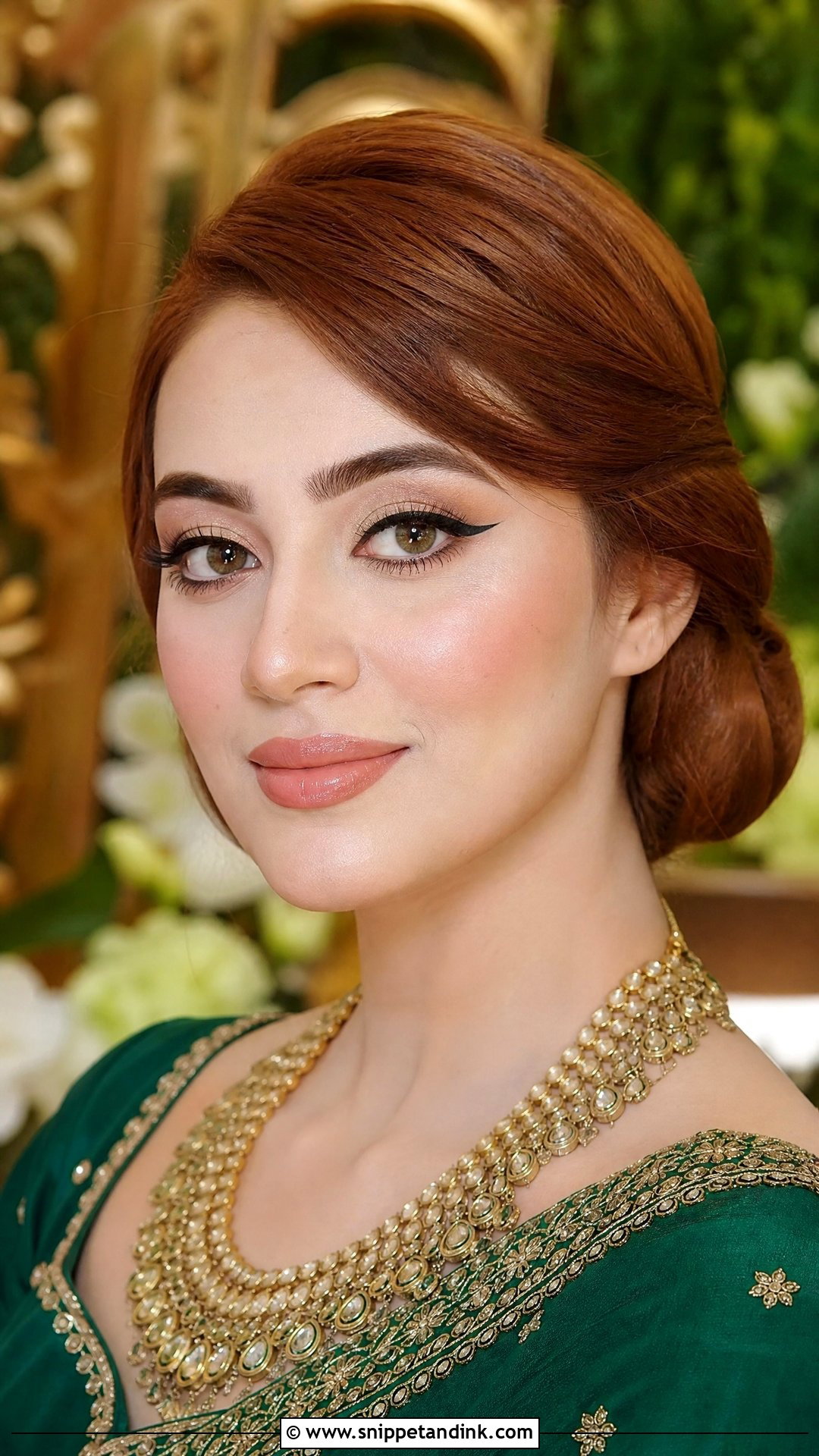 Winged Liner Indian Wedding Makeup - Snippet and Ink - 25 Party Makeup for Indian Wedding Ideas