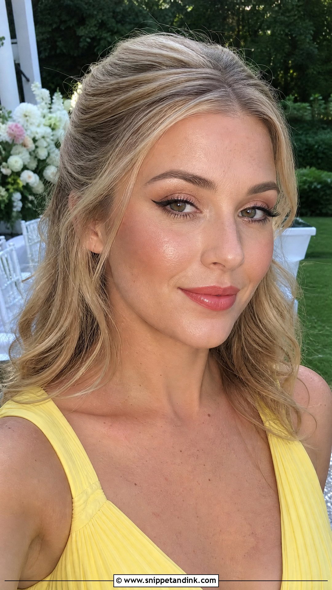 Winged Liner Summer Wedding Guest Makeup - Snippet and Ink - 20 Summer Wedding Guest Makeup Ideas