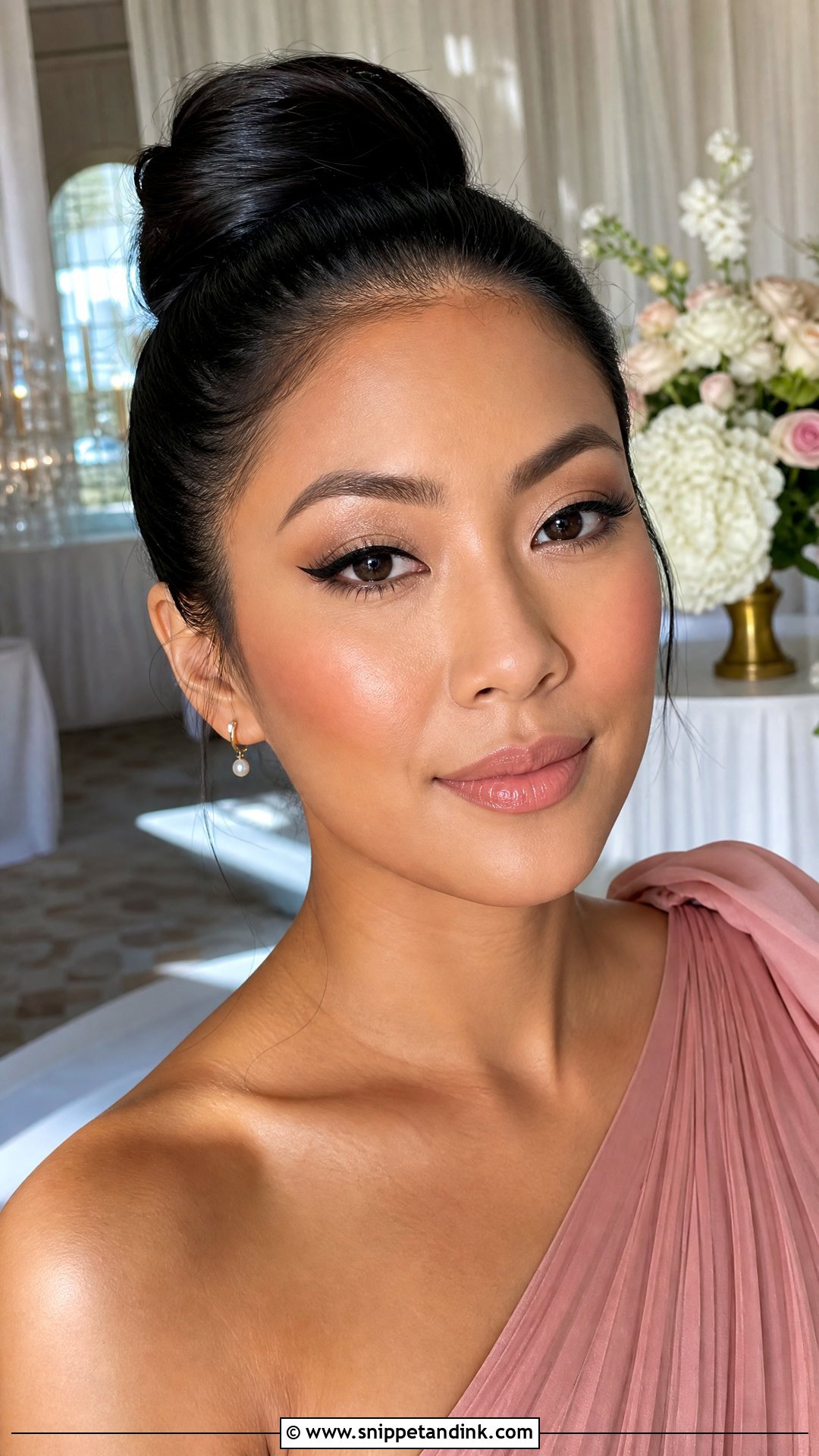 Winged Liner Summer Wedding Makeup - Snippet and Ink - 25 Summer Wedding Makeup Ideas