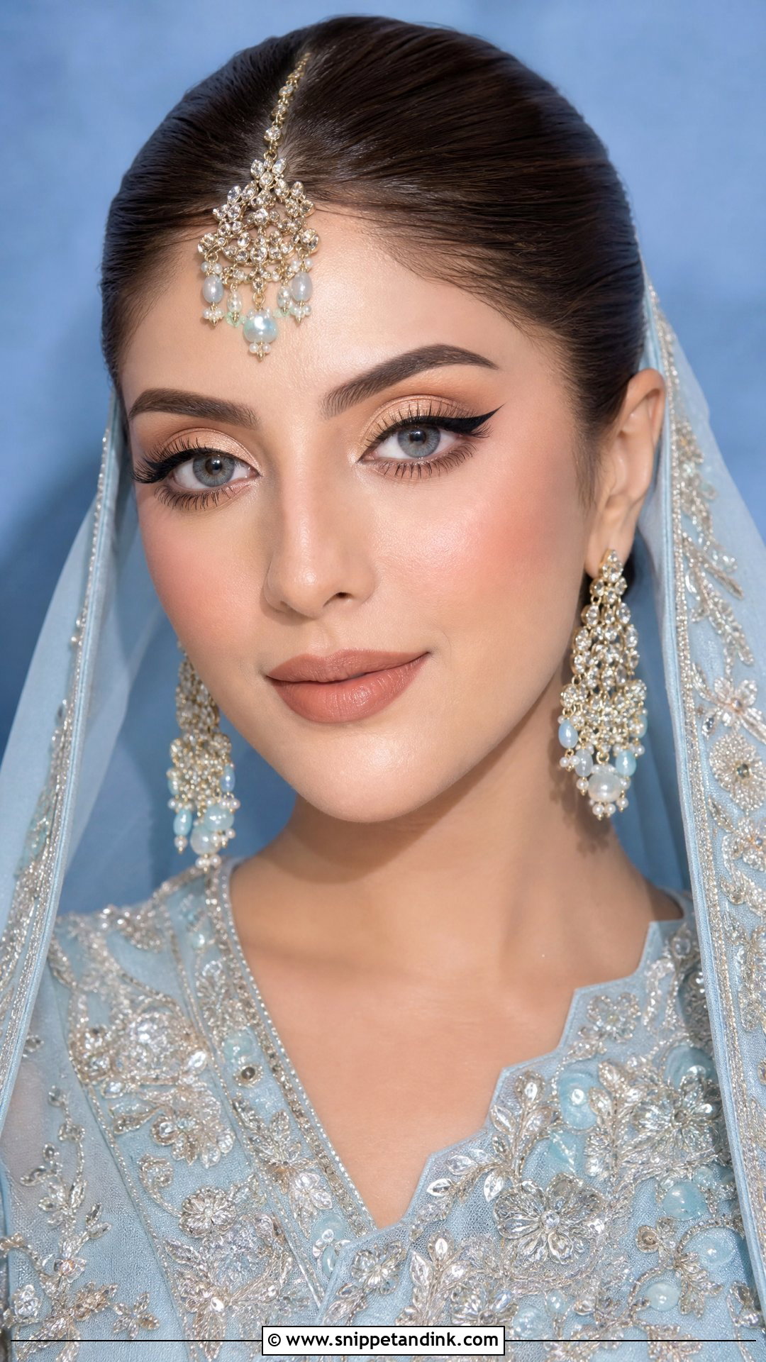 Winged Liner Walima Makeup - Snippet and Ink - 20 Pakistani Bridal Walima Makeup Look Ideas