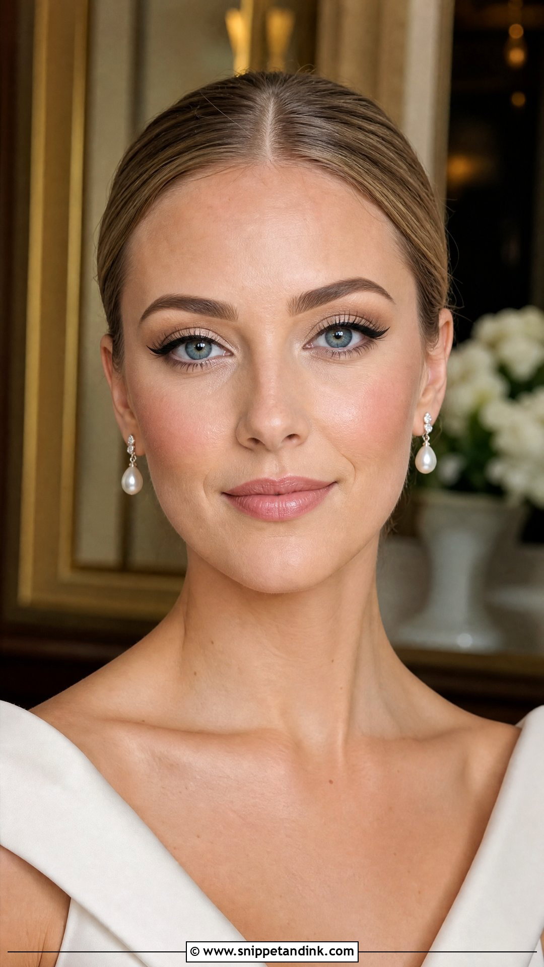 Winged Liner Wedding Eye Makeup - Snippet and Ink - 20 Eye Makeup for Wedding Ideas