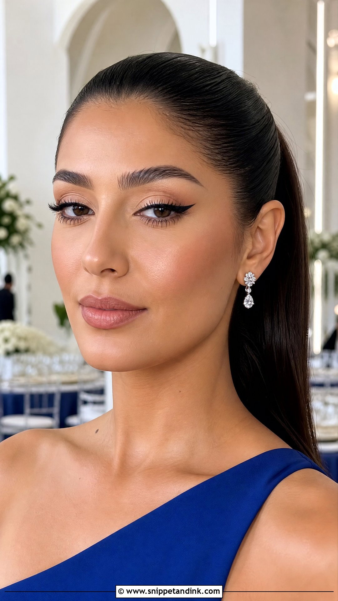 Winged Liner Wedding Guest Makeup - Snippet and Ink - 25 Wedding Guest Makeup Looks