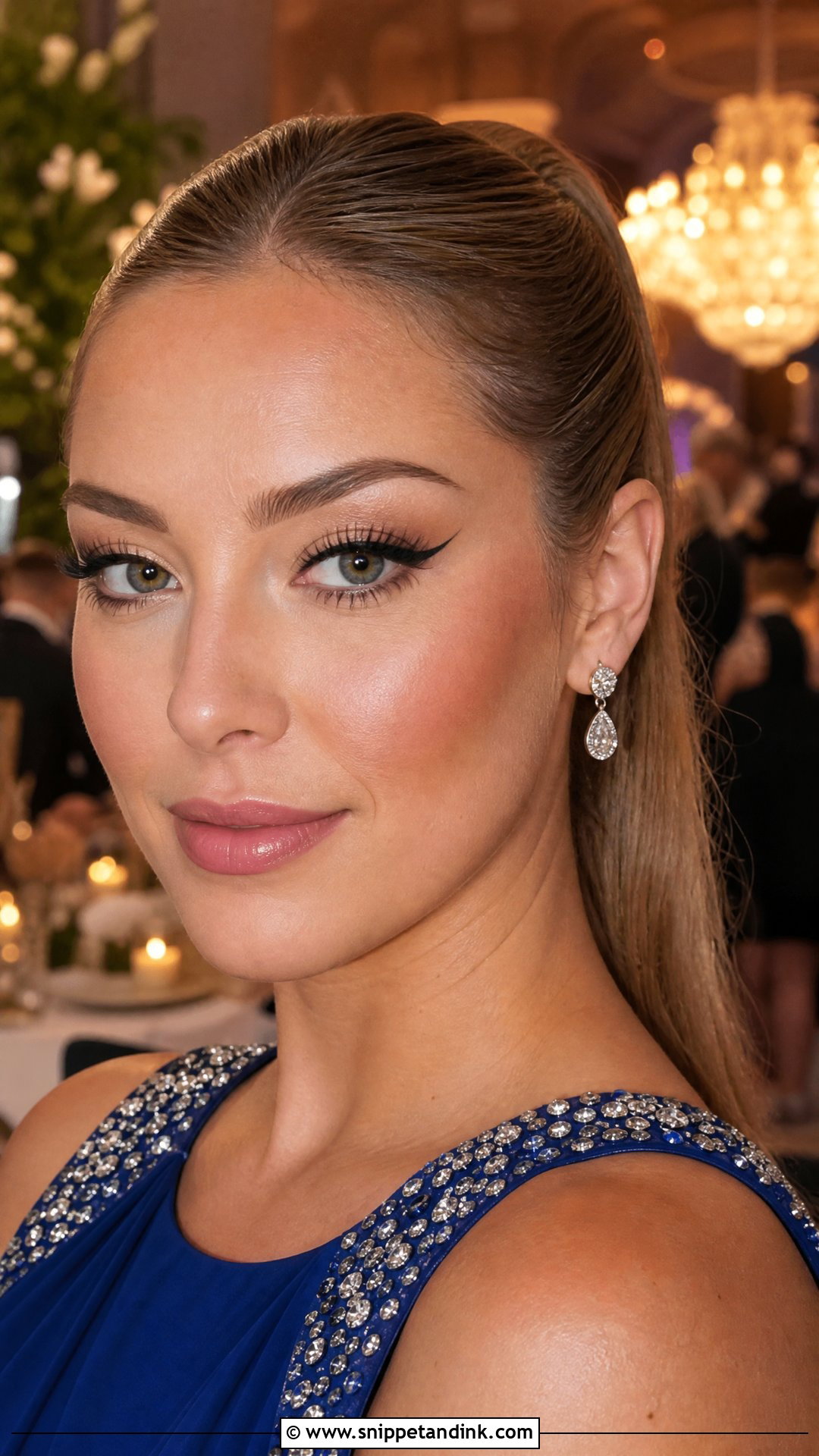 Winged Liner Wedding Guest Makeup - Snippet and Ink - 20 Black Tie Wedding Guest Makeup Ideas