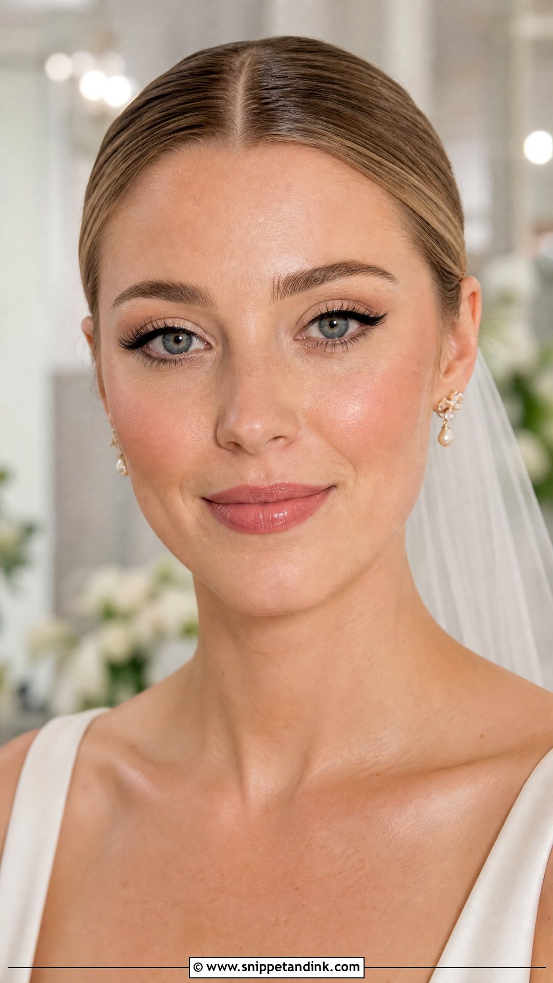 Winged Liner Wedding Makeup - Snippet and Ink - 20 Easy Wedding Makeup Ideas