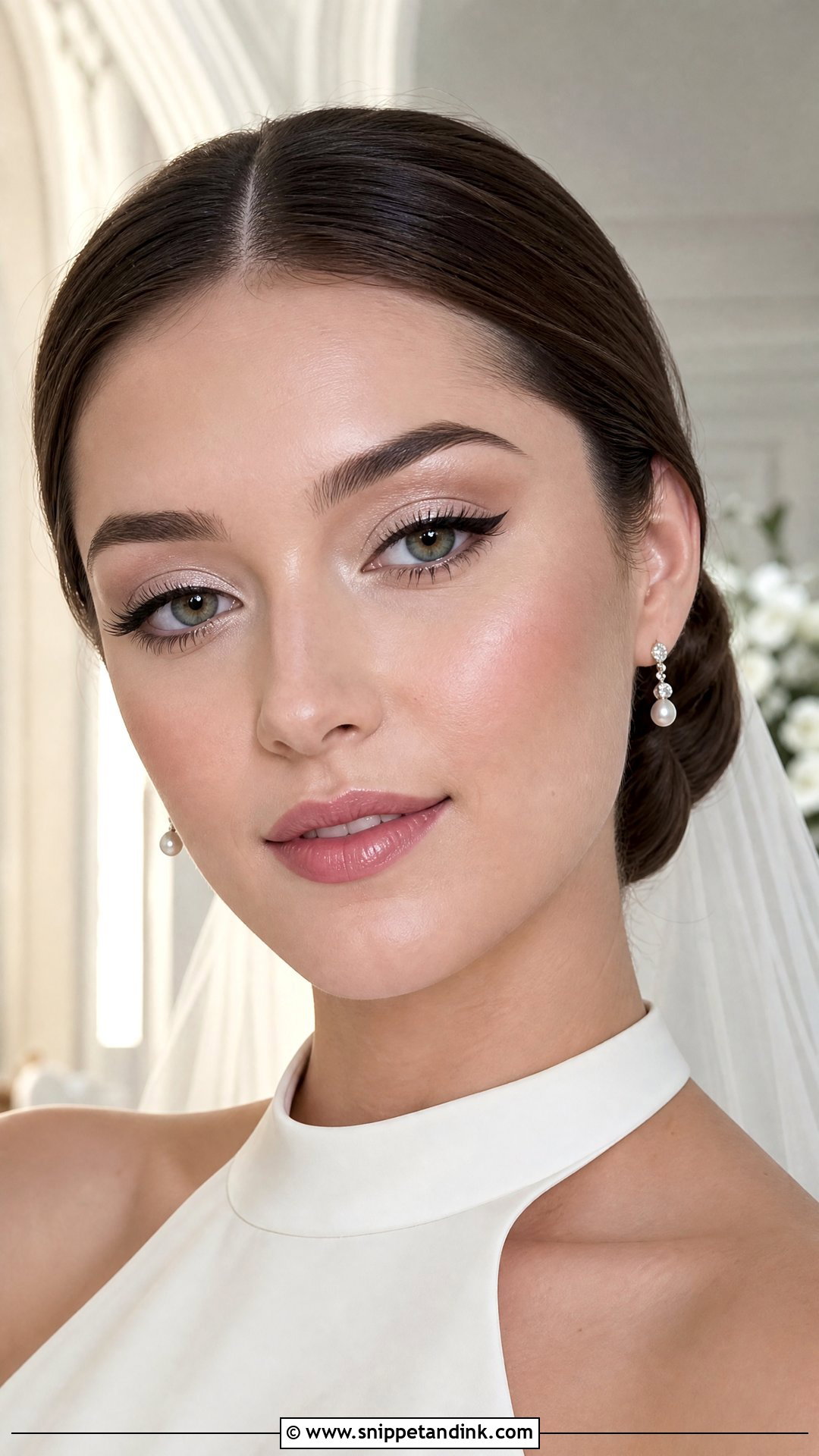 Winged Liner Wedding Makeup For Pale Skin - Snippet and Ink - 20 Wedding Makeup for Pale Skin Ideas