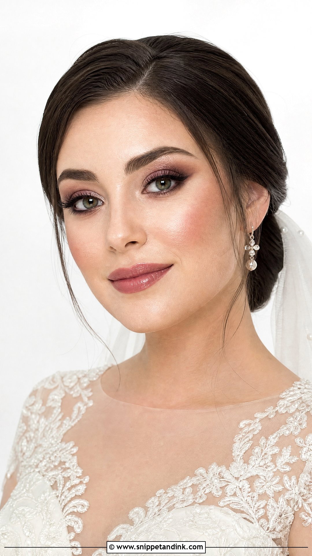 Winter Bridal Makeup - Snippet and Ink - 35 Bridal Makeup Ideas