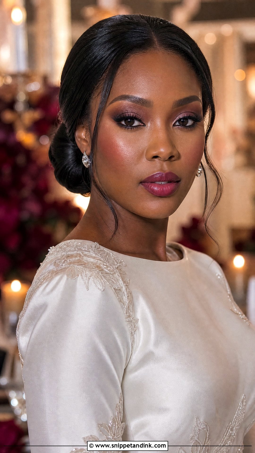 Winter Bridal Makeup - Snippet and Ink - 20 Makeup for Brides Wedding Day Ideas