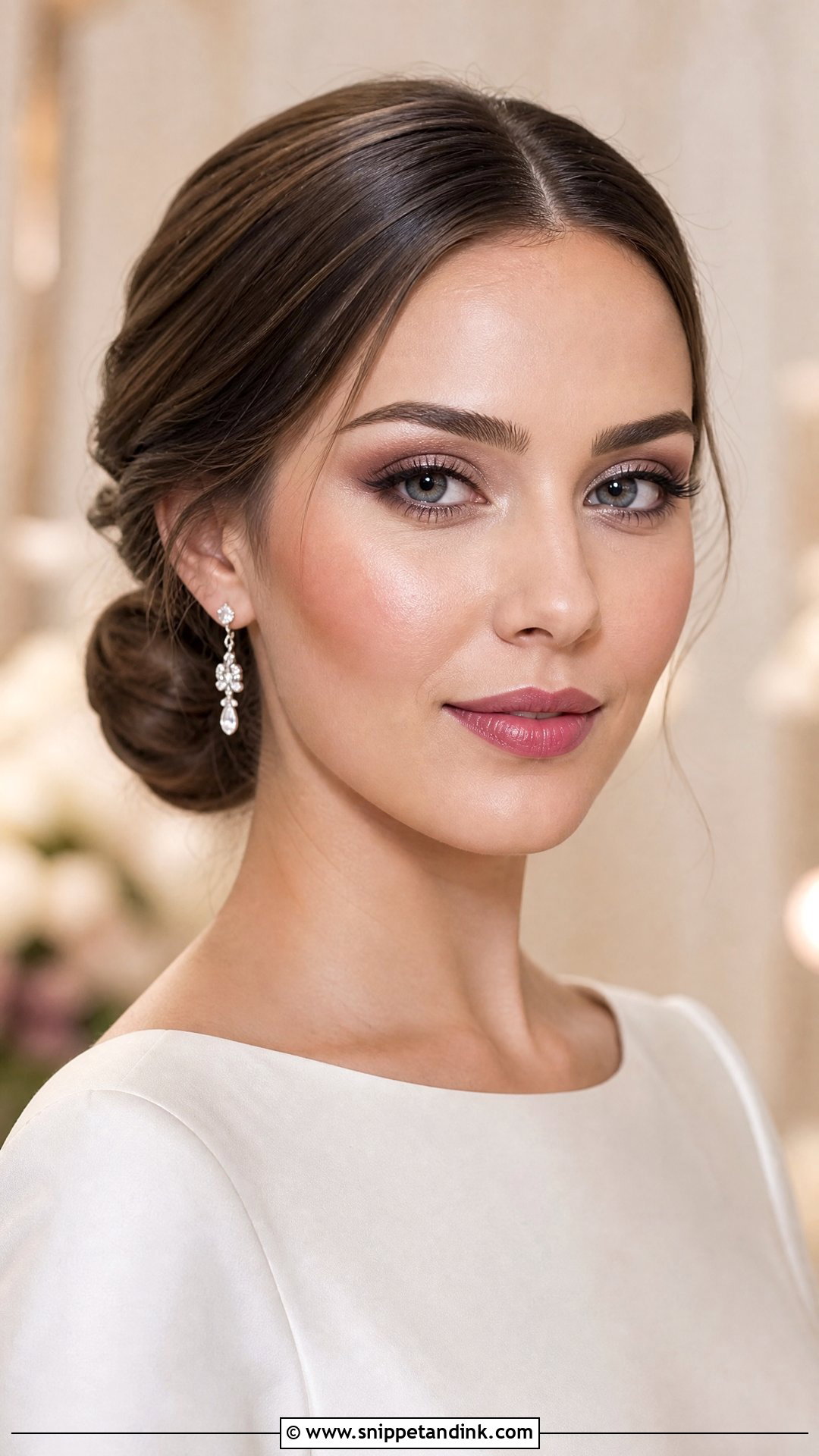 Winter Bridal Makeup - Snippet and Ink - 20 Minimalist Bridal Makeup Ideas