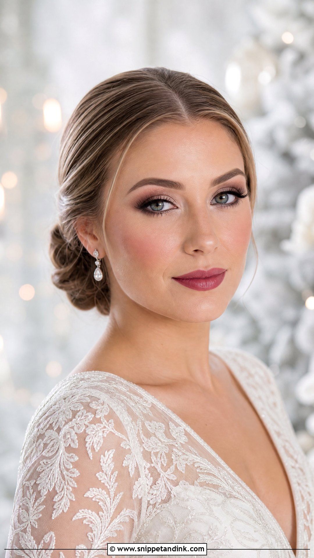 Winter Bridal Makeup - Snippet and Ink - 25 Bridal Makeup Inspiration Ideas