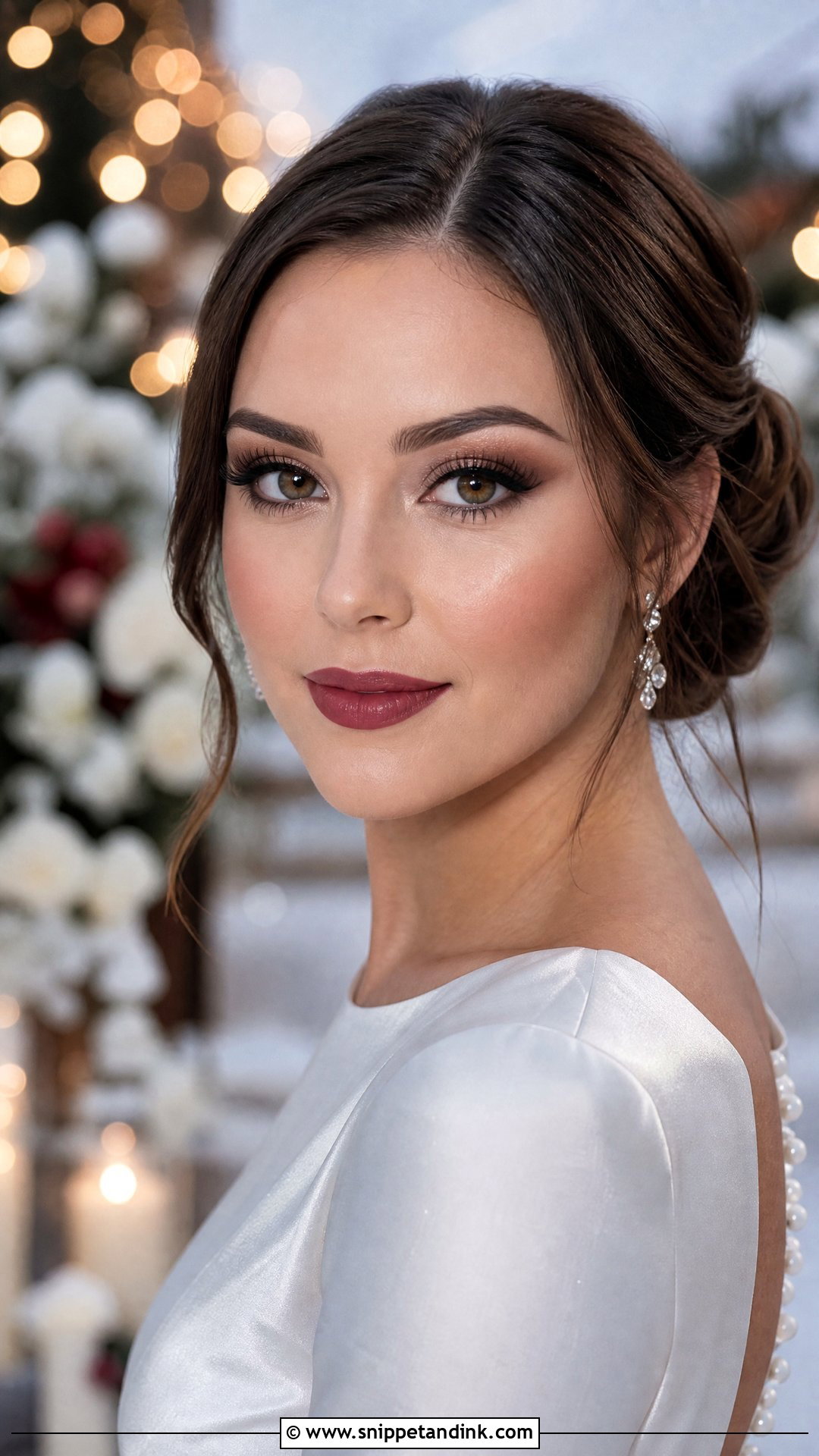 Winter Bridal Makeup - Snippet and Ink - 25 Makeup for Wedding for Bride Ideas