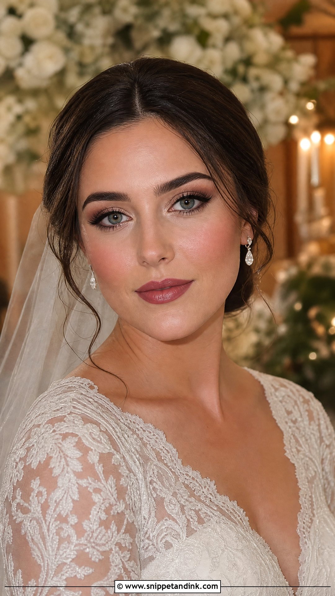 Winter Bridal Makeup - Snippet and Ink - 25 Wedding Bride Makeup Ideas