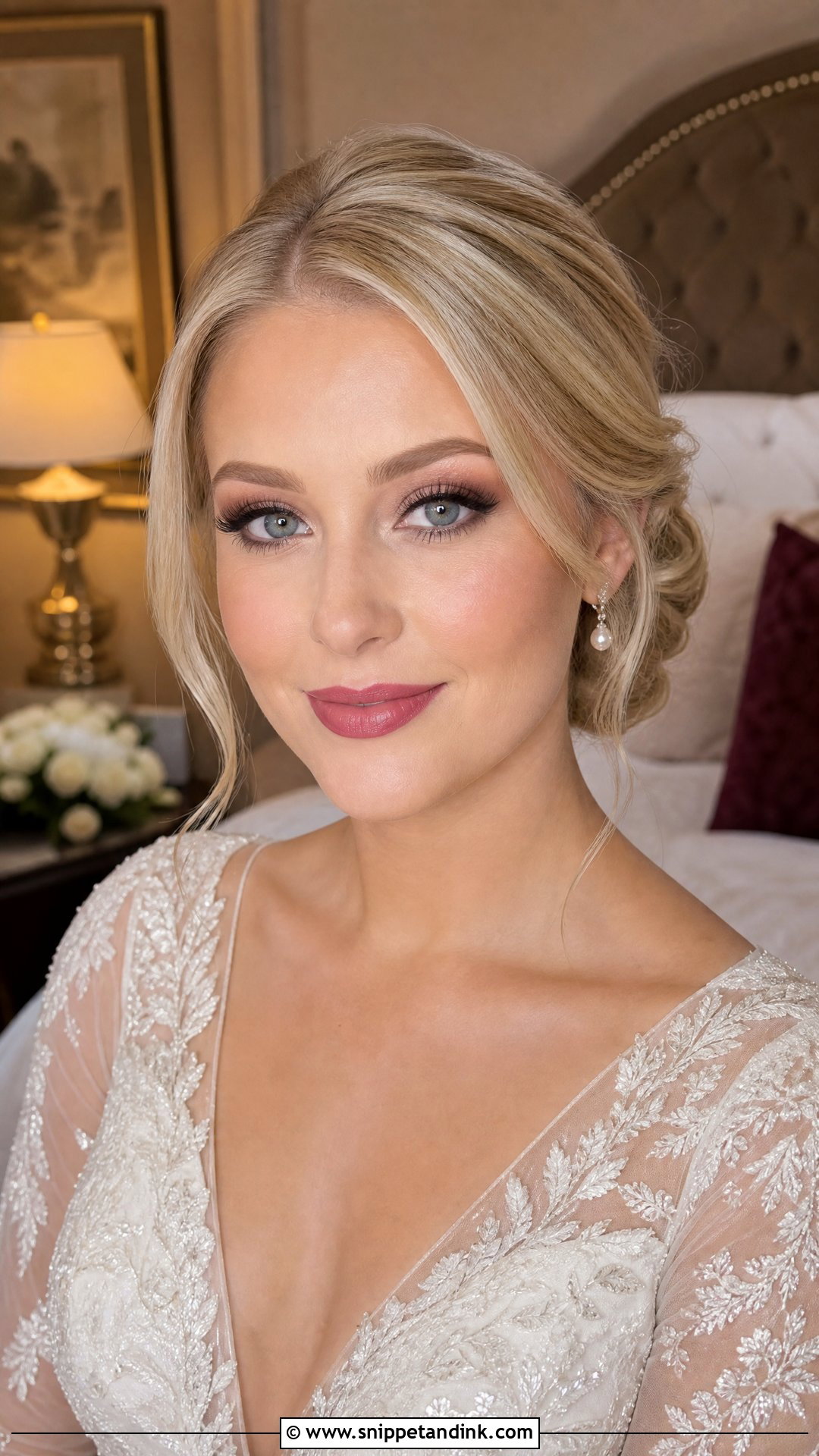 Winter Bridal Makeup For Blondes - Snippet and Ink - 30 Bridal Makeup for Blondes