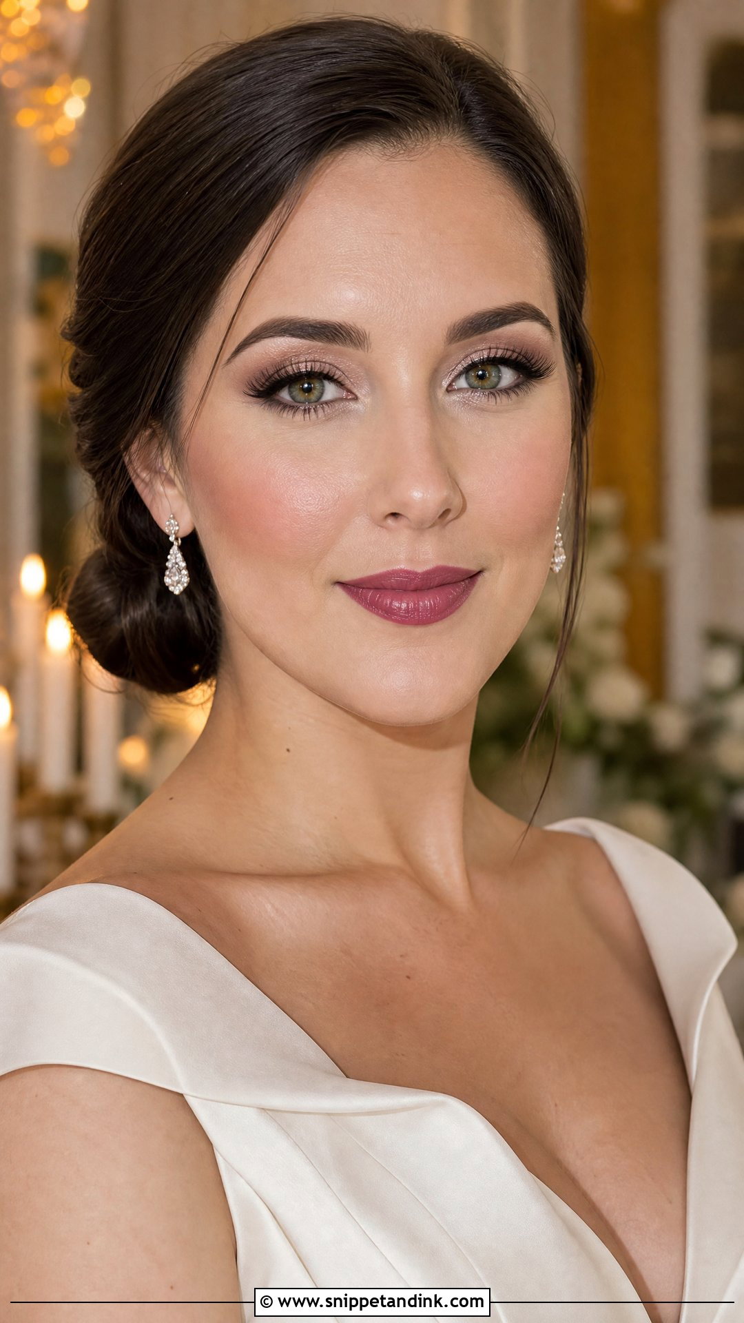Winter Bridal Makeup For Brunettes - Snippet and Ink - 25 Bridal Makeup for Brunettes